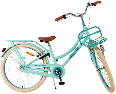 Volare Excelente bicicleta para niños - niñas - 24 pulgadas - verde - dos frenos de mano