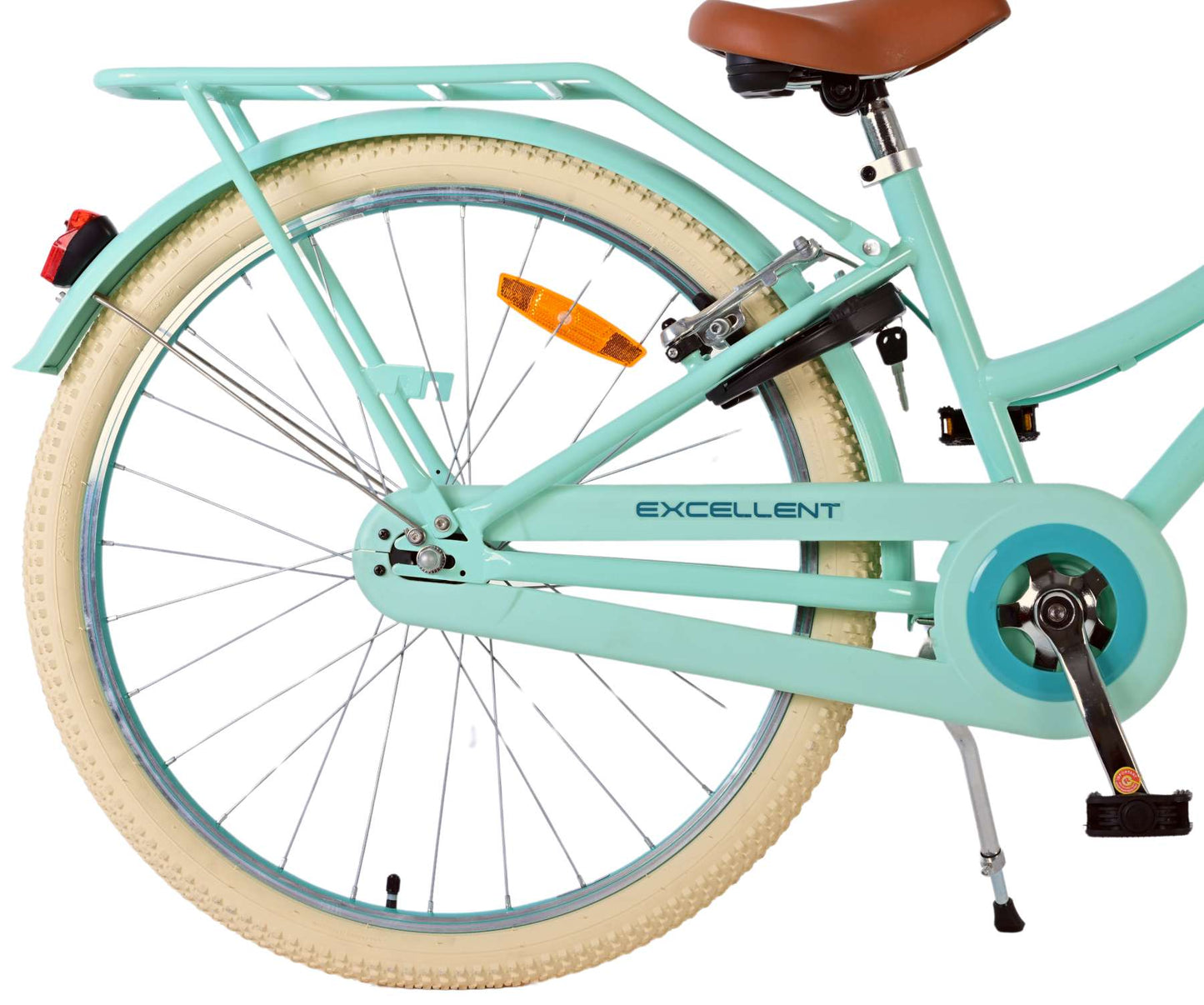 Volare Excelente bicicleta para niños - niñas - 24 pulgadas - verde - dos frenos de mano