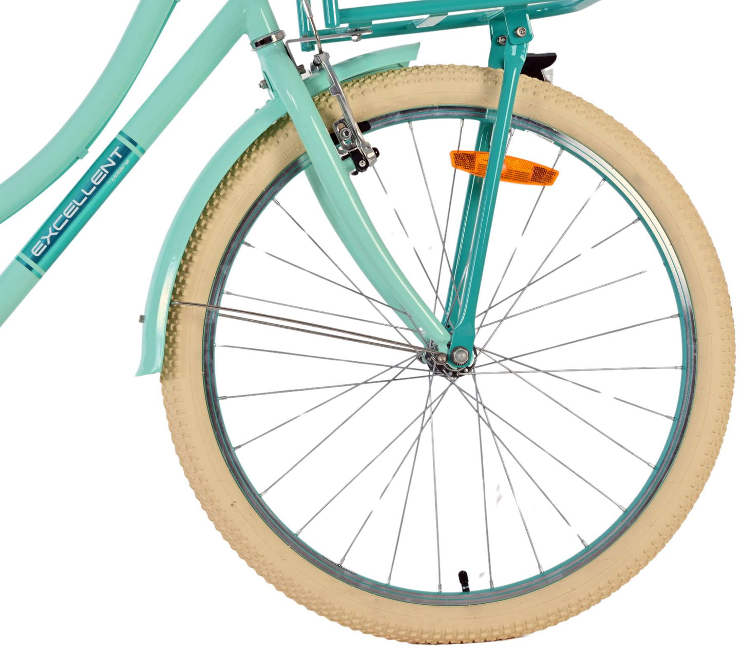 Volare Excelente bicicleta para niños - niñas - 24 pulgadas - verde - dos frenos de mano