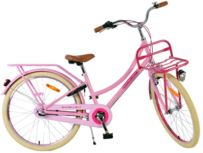 Volare Excelente bicicleta infantil - niñas - 24 pulgadas - rosa - 3 engranajes