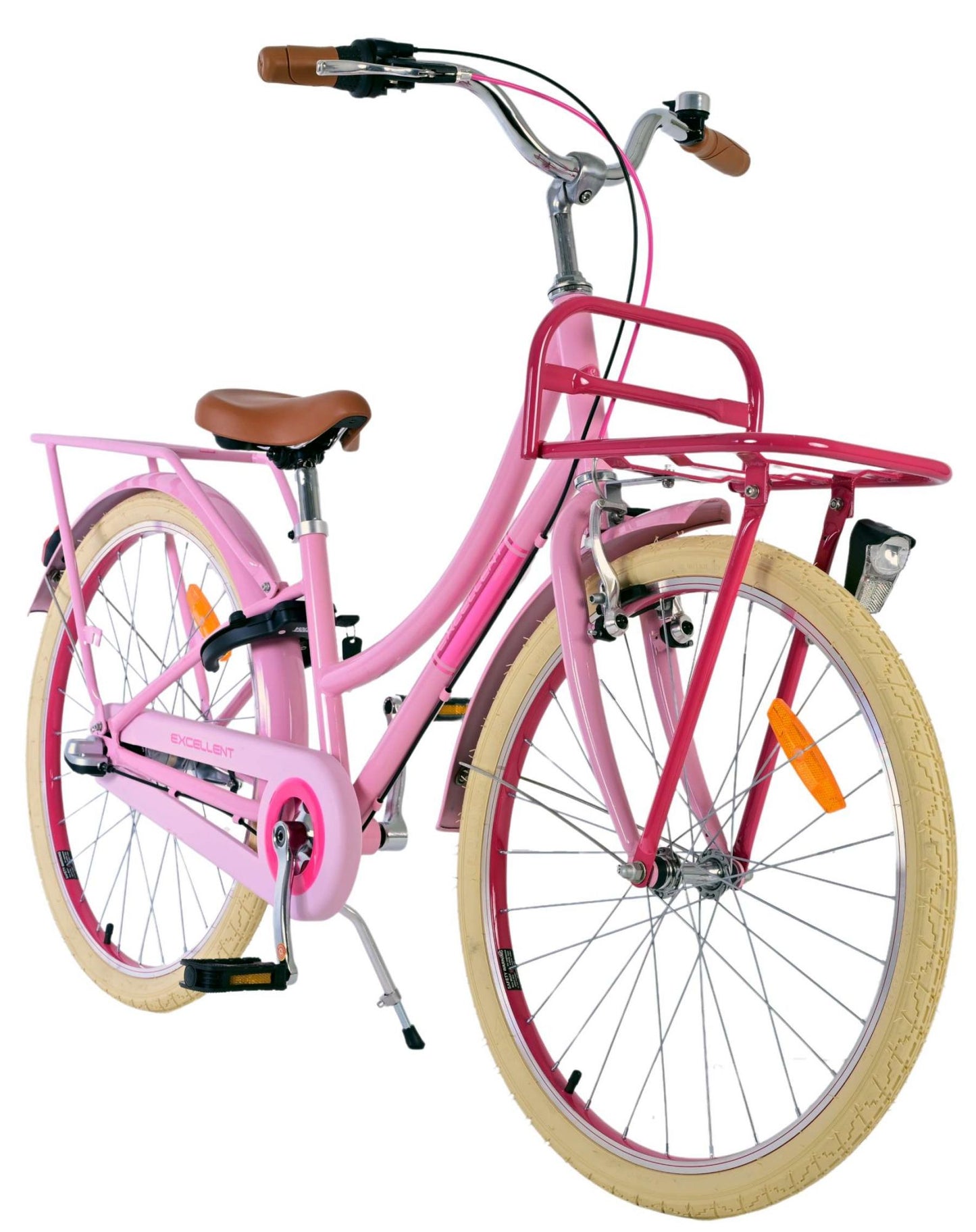 Vlatare eccellente bicicletta per bambini - ragazze - 24 pollici - rosa - 3 marce