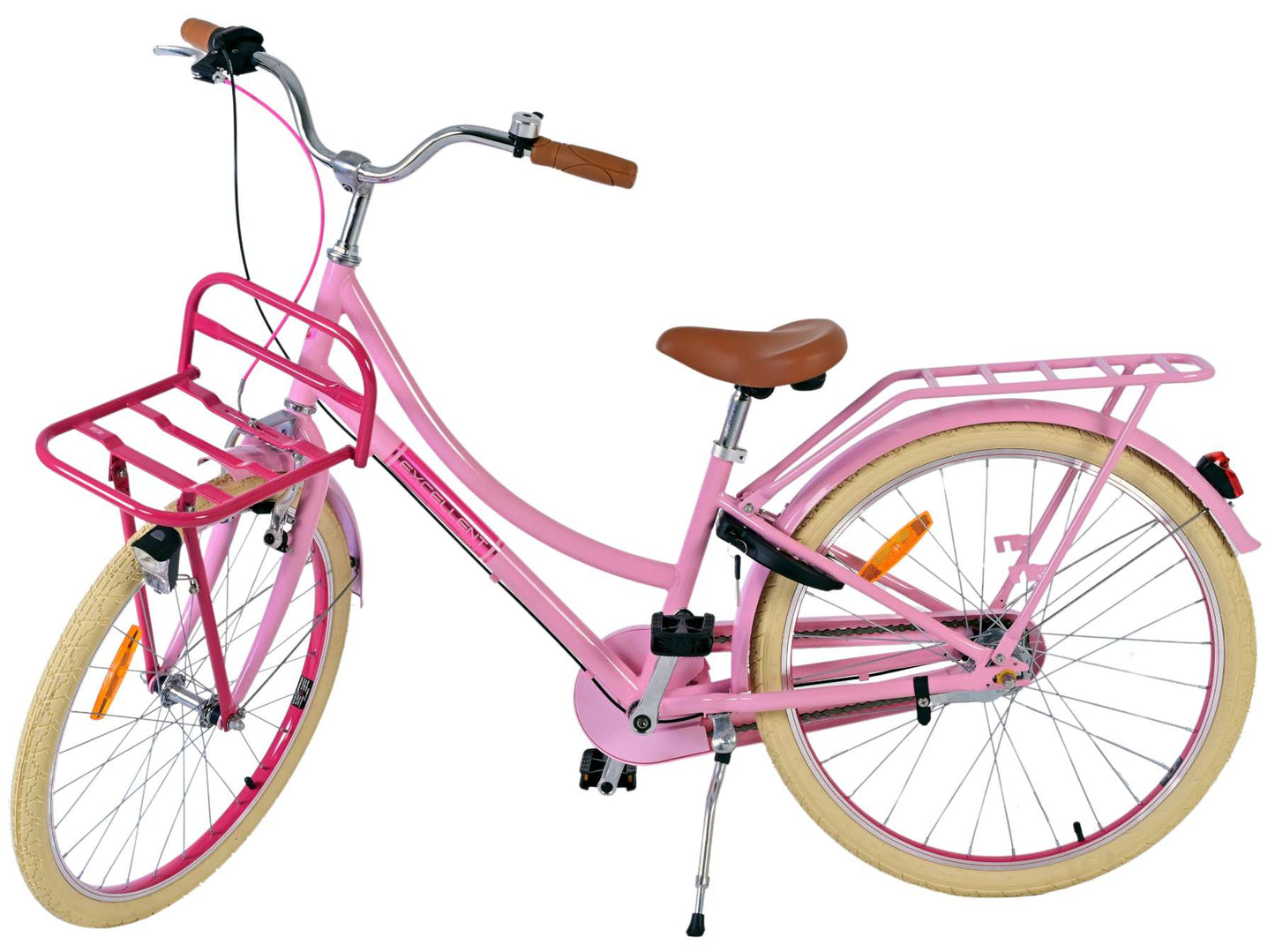 Vlatare eccellente bicicletta per bambini - ragazze - 24 pollici - rosa - 3 marce