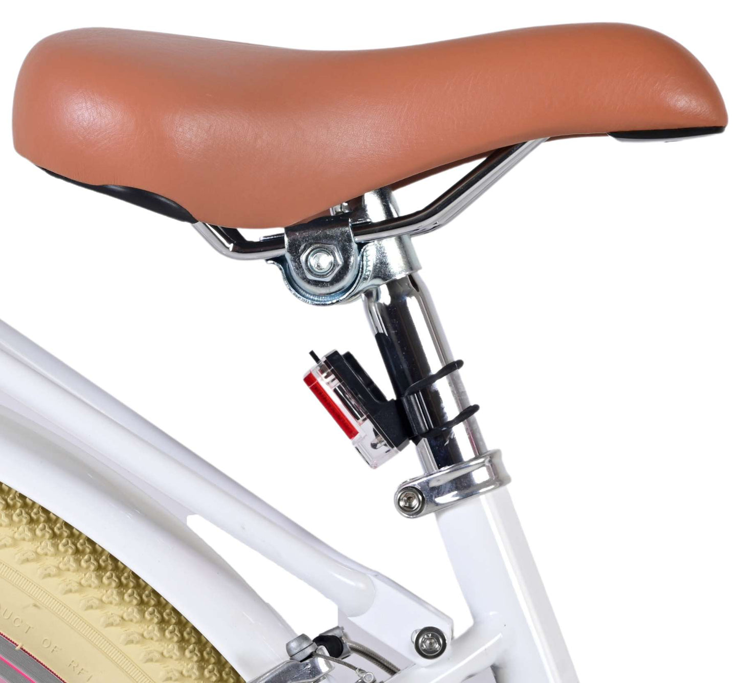 Virerare Eccellenti biciclette per bambini - Girls - 26 pollici - Bianco - Freni a due mani