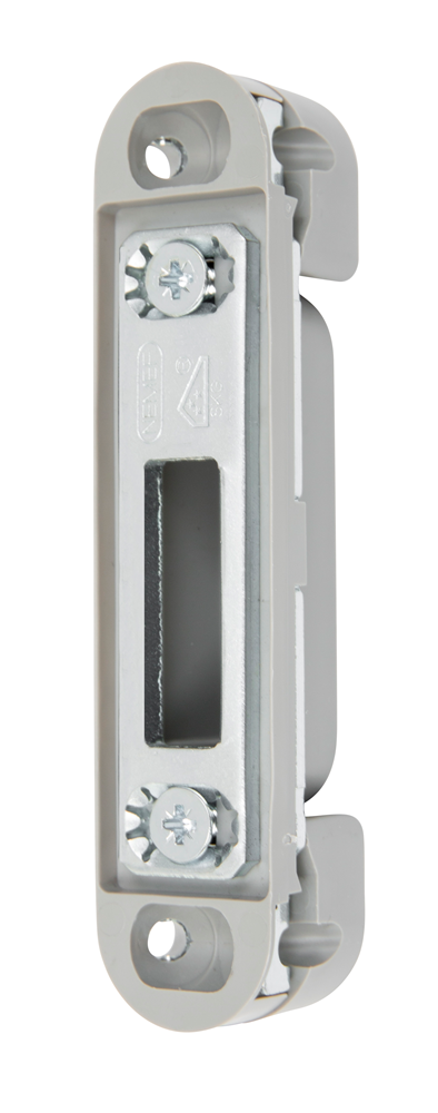 Cerradero adicional Nemef vs 5105 | plástico con placa de ajuste de acero redondeada 25x115mm | ajustable | incl. pieza de relleno | dr 1+2+3+4 - 9510501000