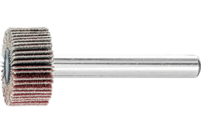 Punta abrasiva lamellare Pferd 20x10mm a120 | 10 pezzi