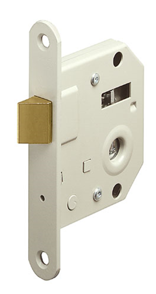 Labios 2084 cerradura de barril | dm50mm | placa frontal acero pintado 20x127mm redondeada | placa de golpe spt2084 1s | dr 1+3 2+4 - a000325608