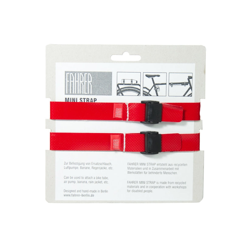 Fahrer Cargo Mini cinghia m 35x2cm rosso (2 pezzi)