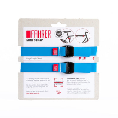 Fahrer Cargo mini correa m 35x2cm azul claro (2 piezas)