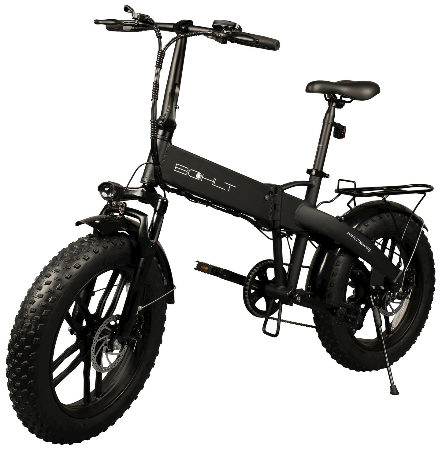 Bohlt Electric Pleging Bike Fatbike Fattwenty Black