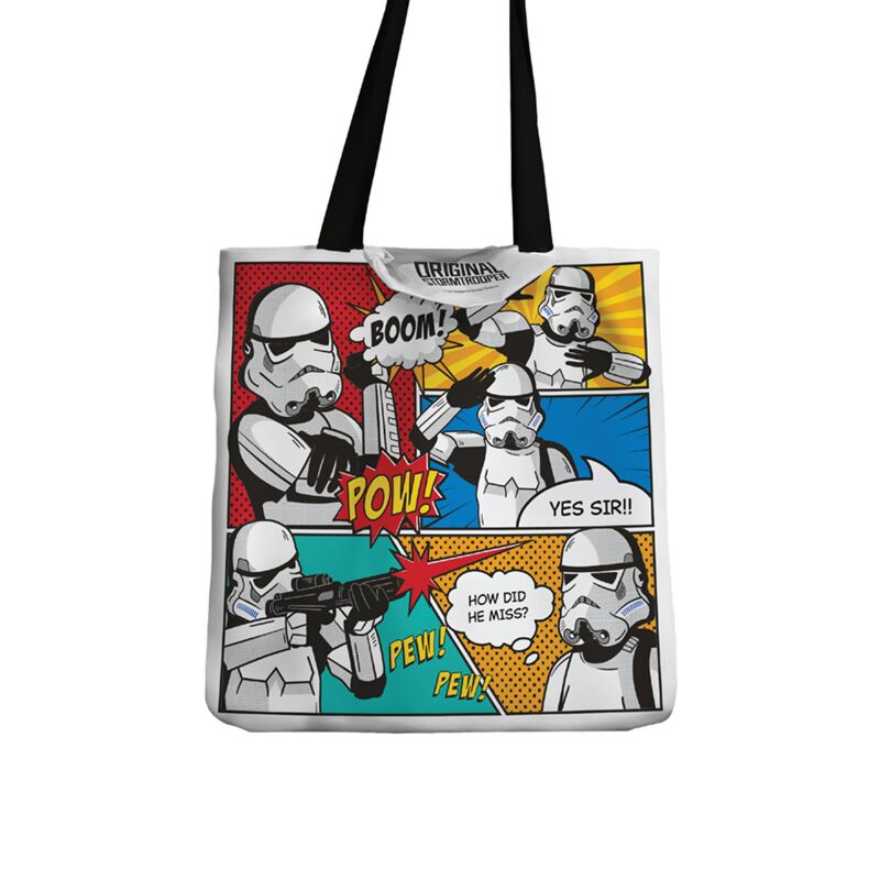 Borsa pieghevole Rpet: il fumetto originale di Stormtrooper