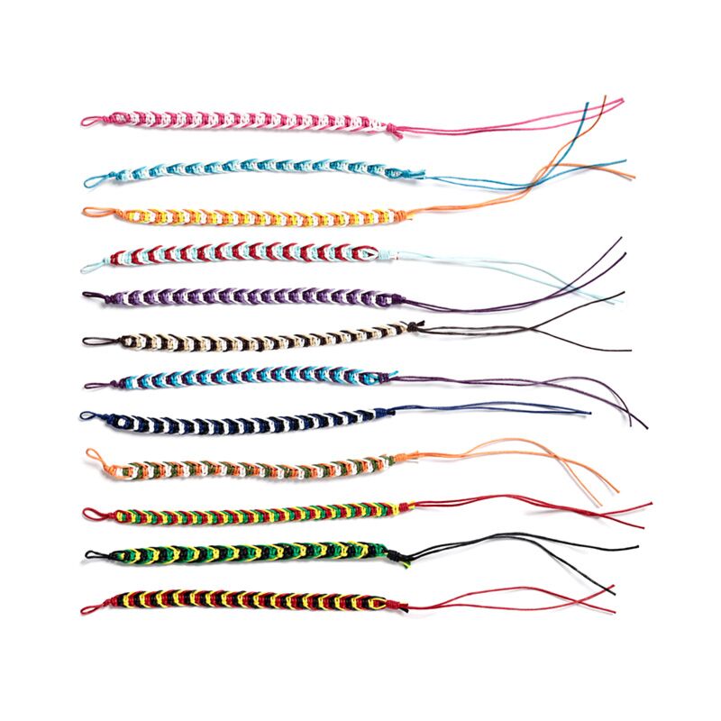 Braccialetti di amicizia - Piatto piegato