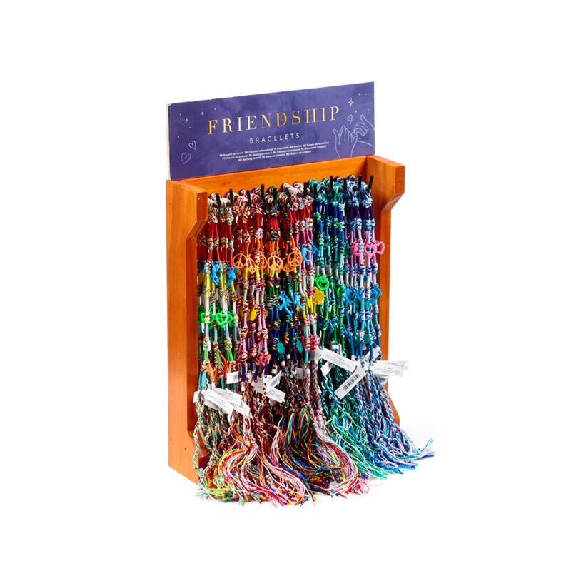Braccialetti di amicizia - Ciondoli tessuti
