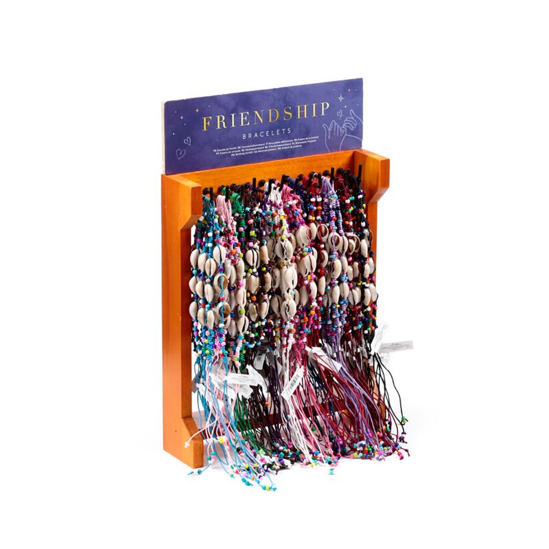 Braccialetti di amicizia - conchiglie intrecciate