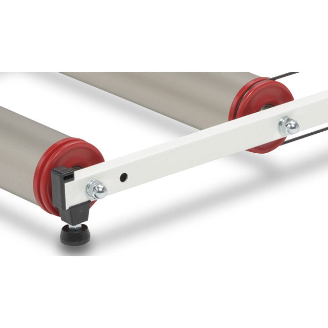 Banco de rodillos Minoura MoZ 950-1090 mm con escalón y protección