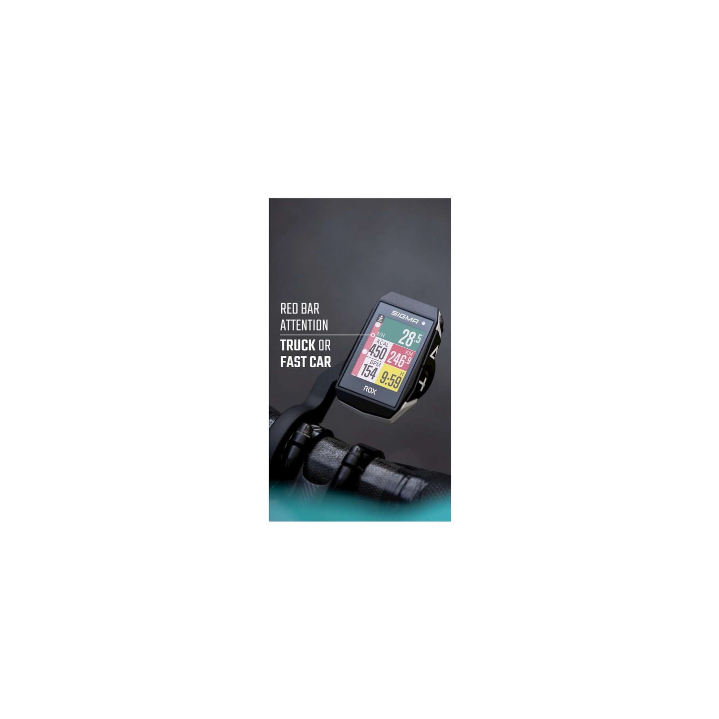 Sigma Rox 11.1 EVO GPS HR Set set Wi Short Butler+Ant+Ble Borst+USB-C