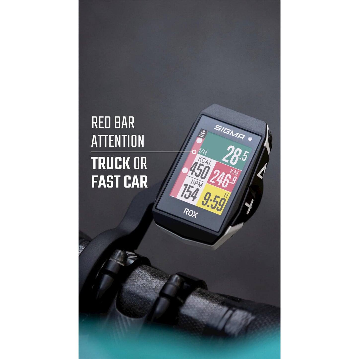 Sigma Rox 11.1 EVO GPS HR Set set Wi Short Butler+Ant+Ble Borst+USB-C