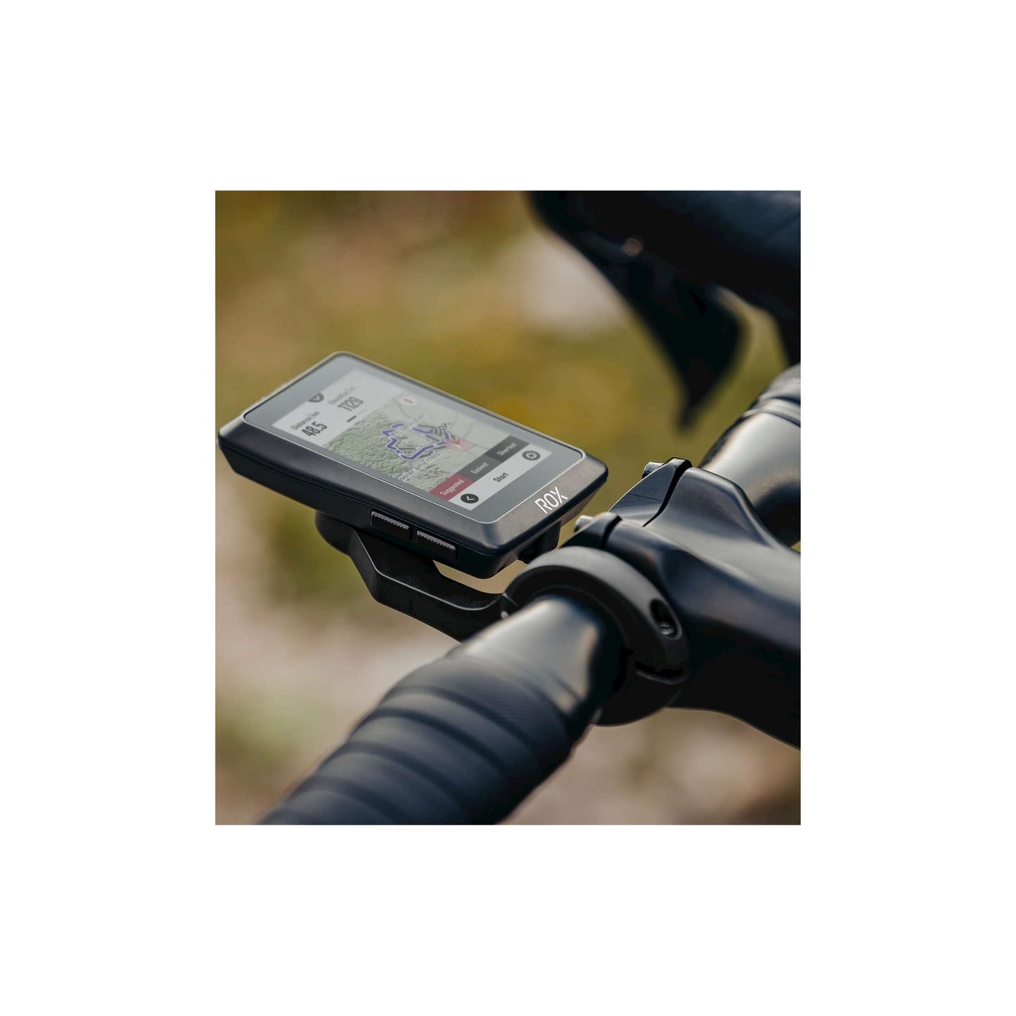 Sigma Fietscomputer ROX 12.1 EVO Night Gray Set sensoren