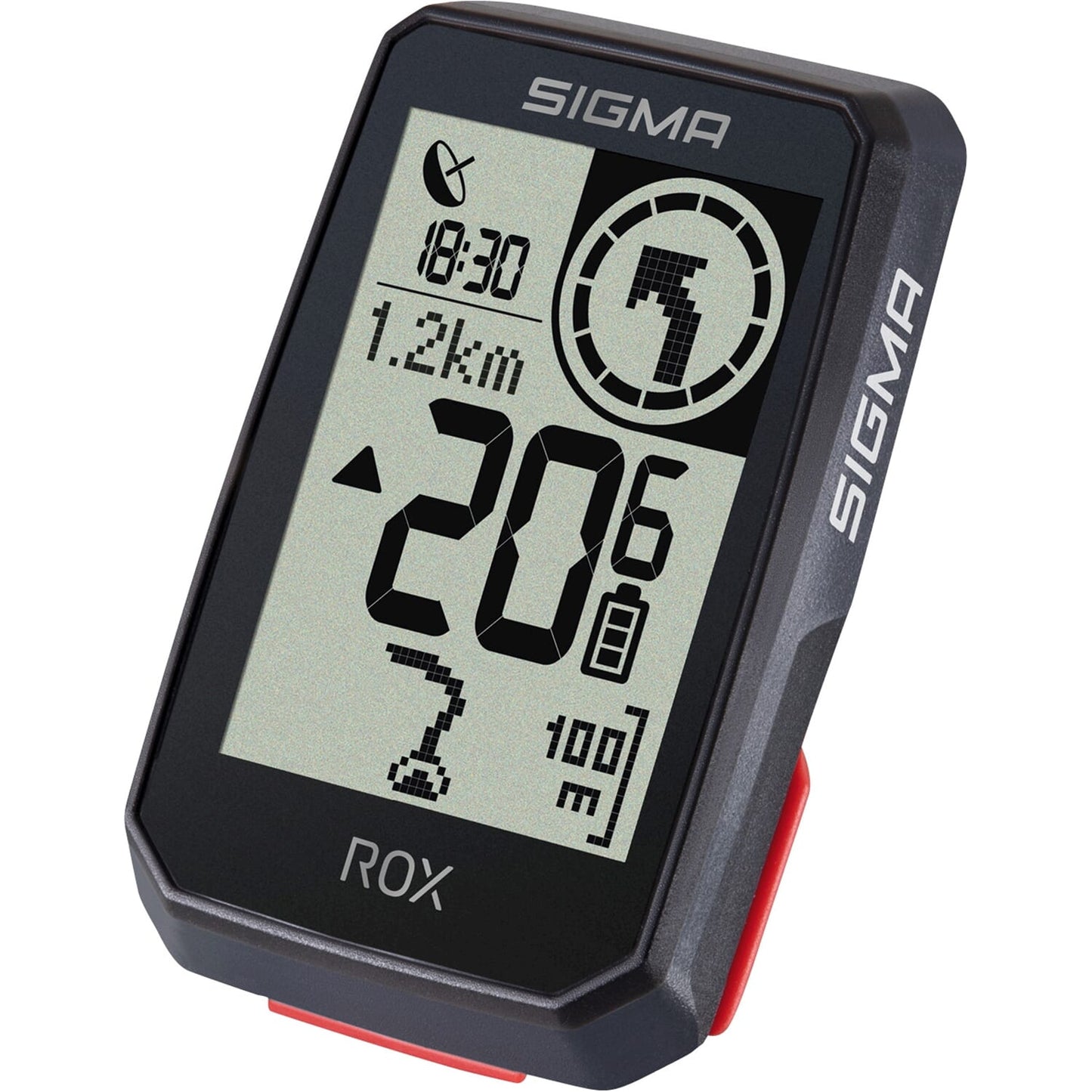 Sigma Rox 2.0 GPS SW STO STAND SEMPLICE + Cavo di ricarica USB-C