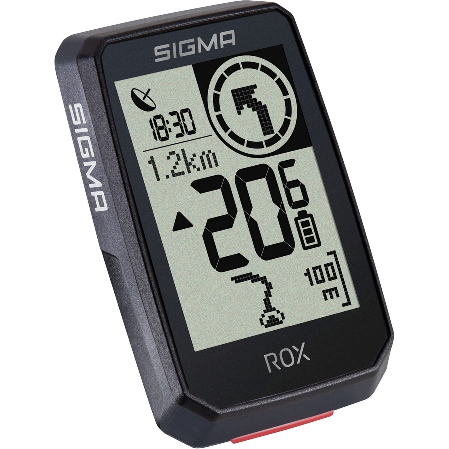 Sigma Rox 2.0 GPS SW STO STAND SEMPLICE + Cavo di ricarica USB-C