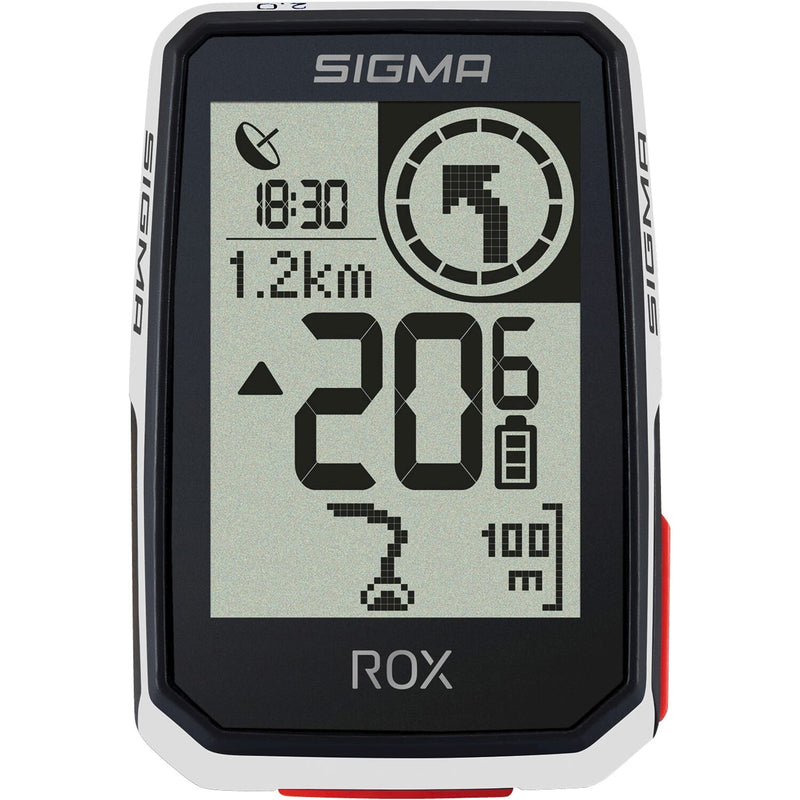 Sigma Bicycle Computer ROX 2.0 Endurance White