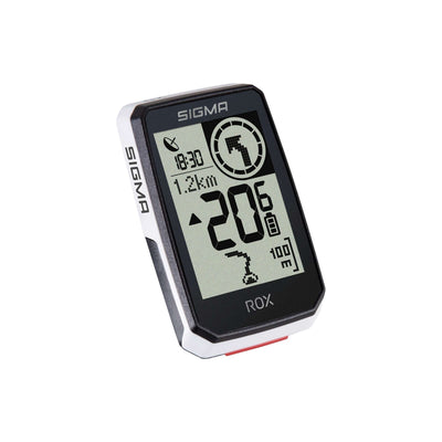 Sigma bicycle computer ROX 2.0 Endurance White