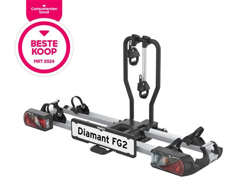Pro-user pro user diamant fg2 trekhaak fietsendrager nm 2 fiets