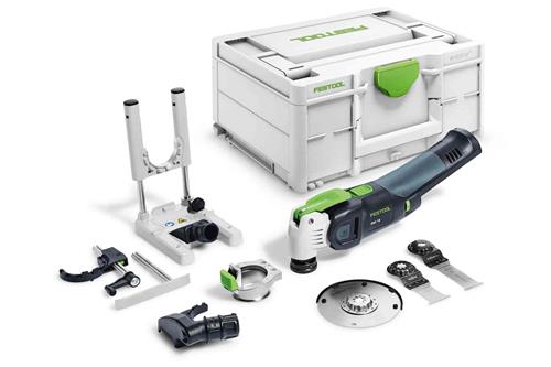 Set multiutensile a batteria Festool Vecturo OSC 18 e-basic