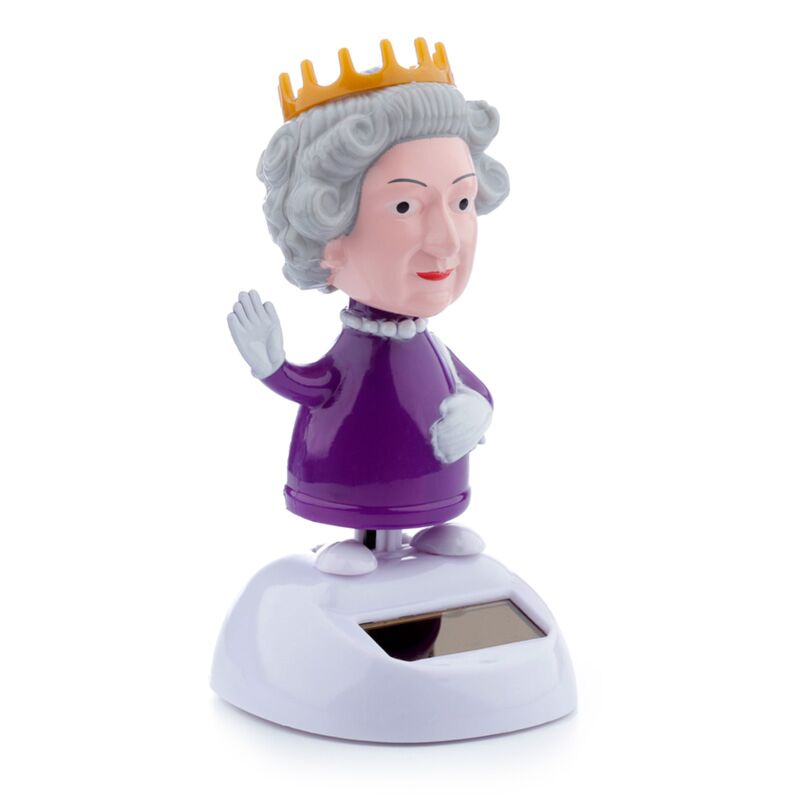 Dansende koningin solar poppetje