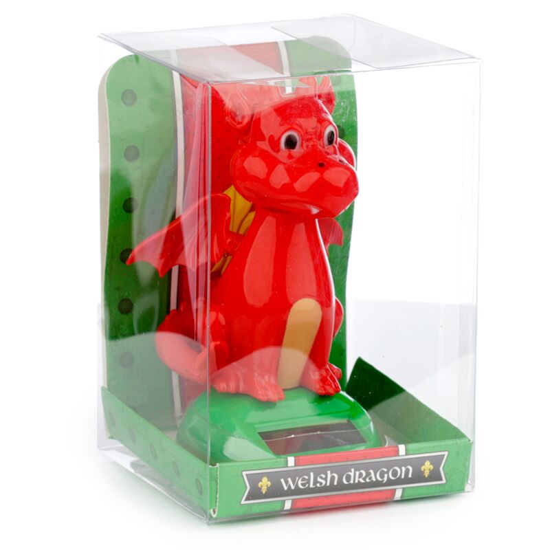 Figura solar dragón de Gales