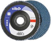 Disco de láminas Cibo 125 mm azul 60 acero plano | 10 piezas