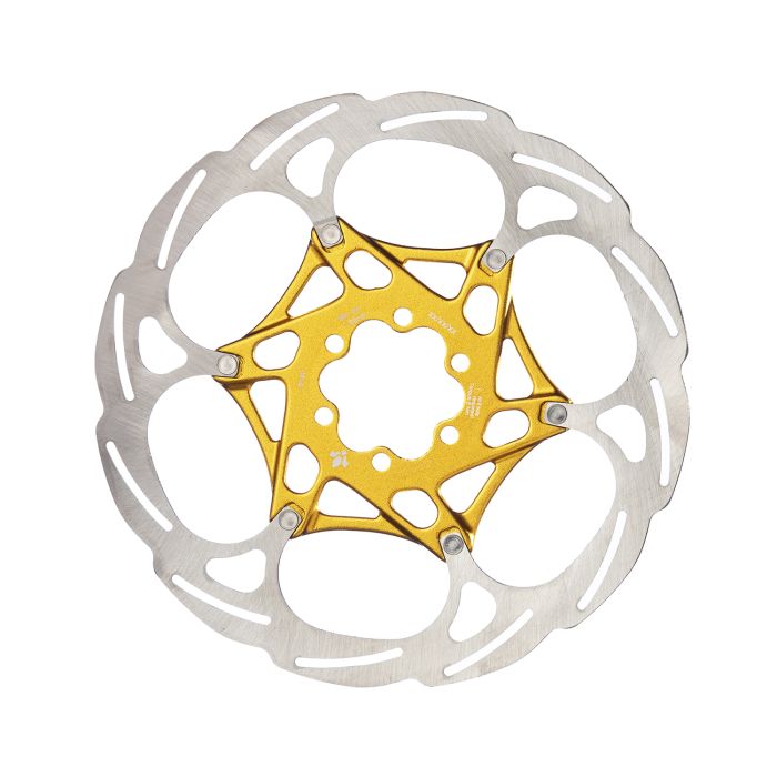 Disco Formula 2 pezzi - 6 bulloni - ø180mm - oro
