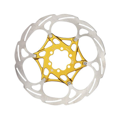 Disco Formula 2 piezas - 6 tornillos - ø180mm - dorado