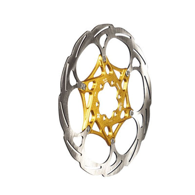 Disco Formula 2 piezas - 6 tornillos - ø180mm - dorado