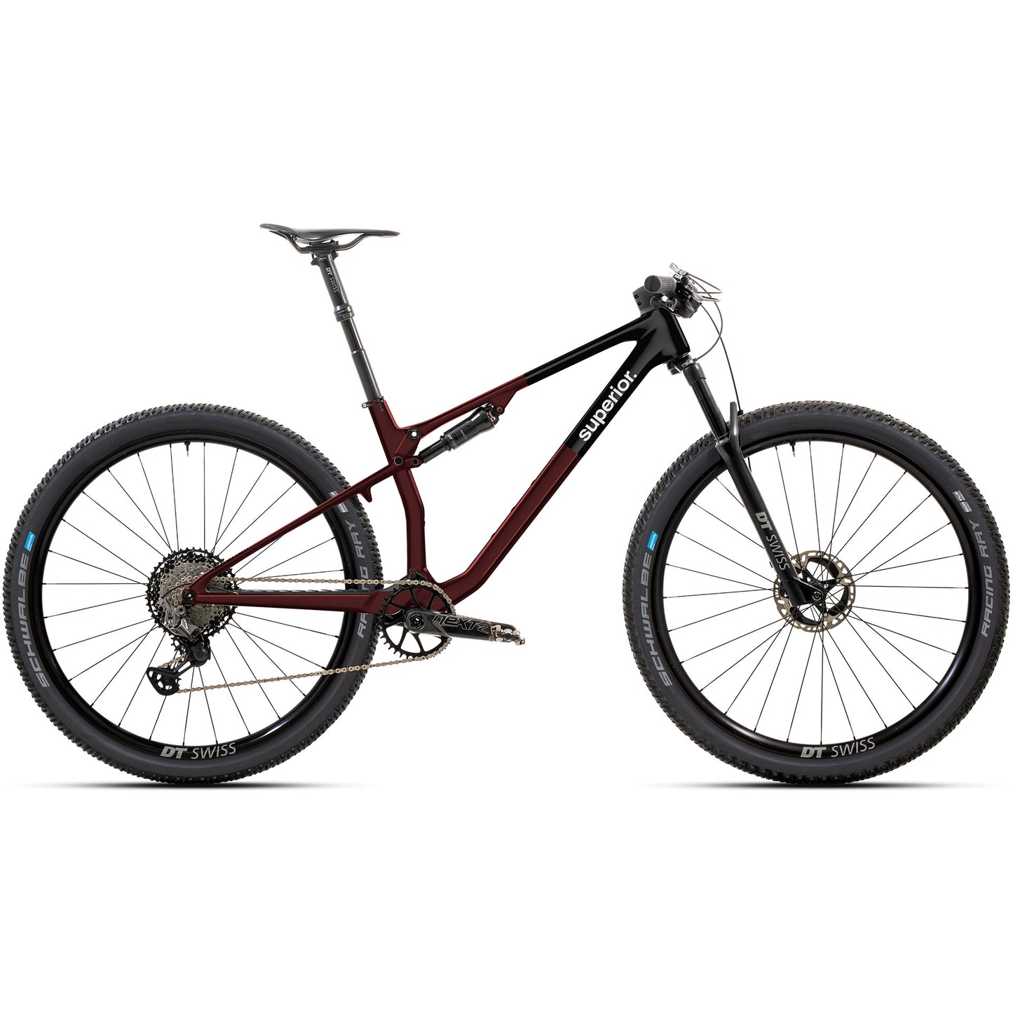Superior MTB Totalmente XF 9.5 Equipo 29x17.5 (M) GLS Red CRB. negro