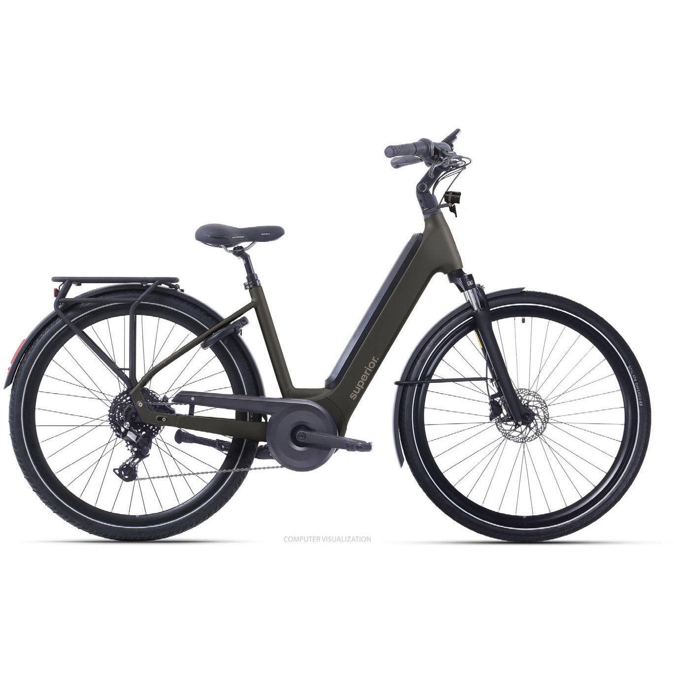 Superior eway 6.4 58cm (xl) negro cobre mate