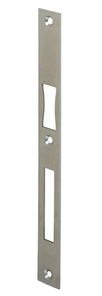 Contropiastra gruppo Lips spg-2420 per serramenti metallici | rettangolare | acciaio inossidabile | 265 x 28 mm - 7170014