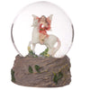 Fiori di un unicorno, un globo di neve