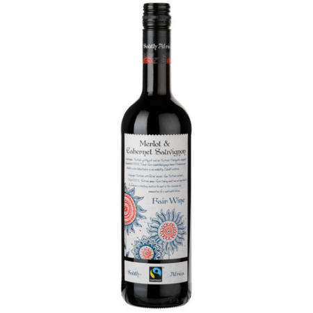 Merlot Cabernet Sauvignon del commercio equo e solidale (0,75 litri)