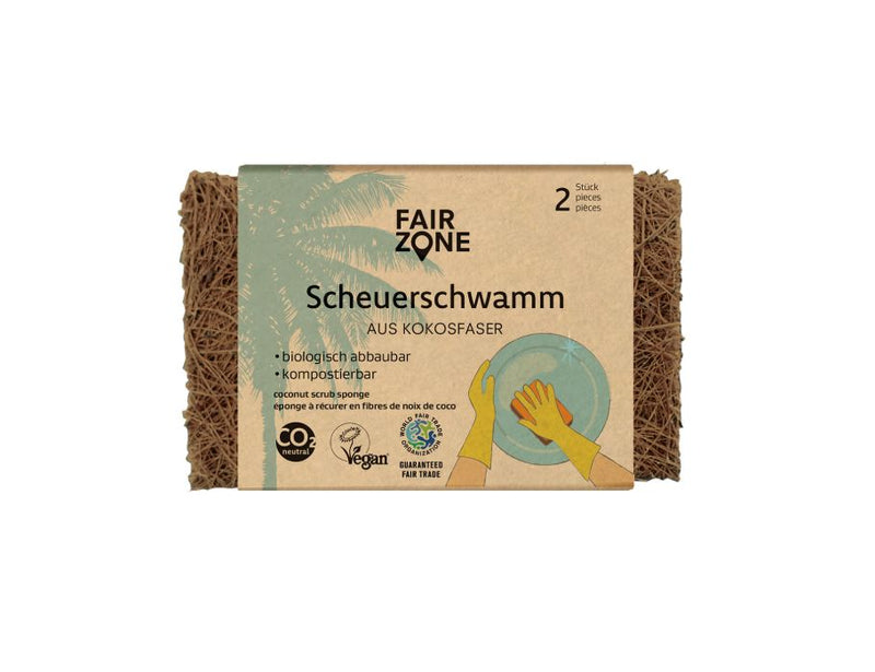 Fairzone Spluting Sponge Coconut 2 piezas