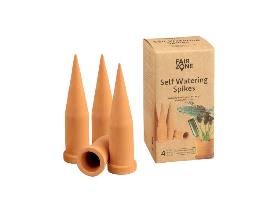 Fairzone Waterdruppelaar Terracotta 4 pezzi