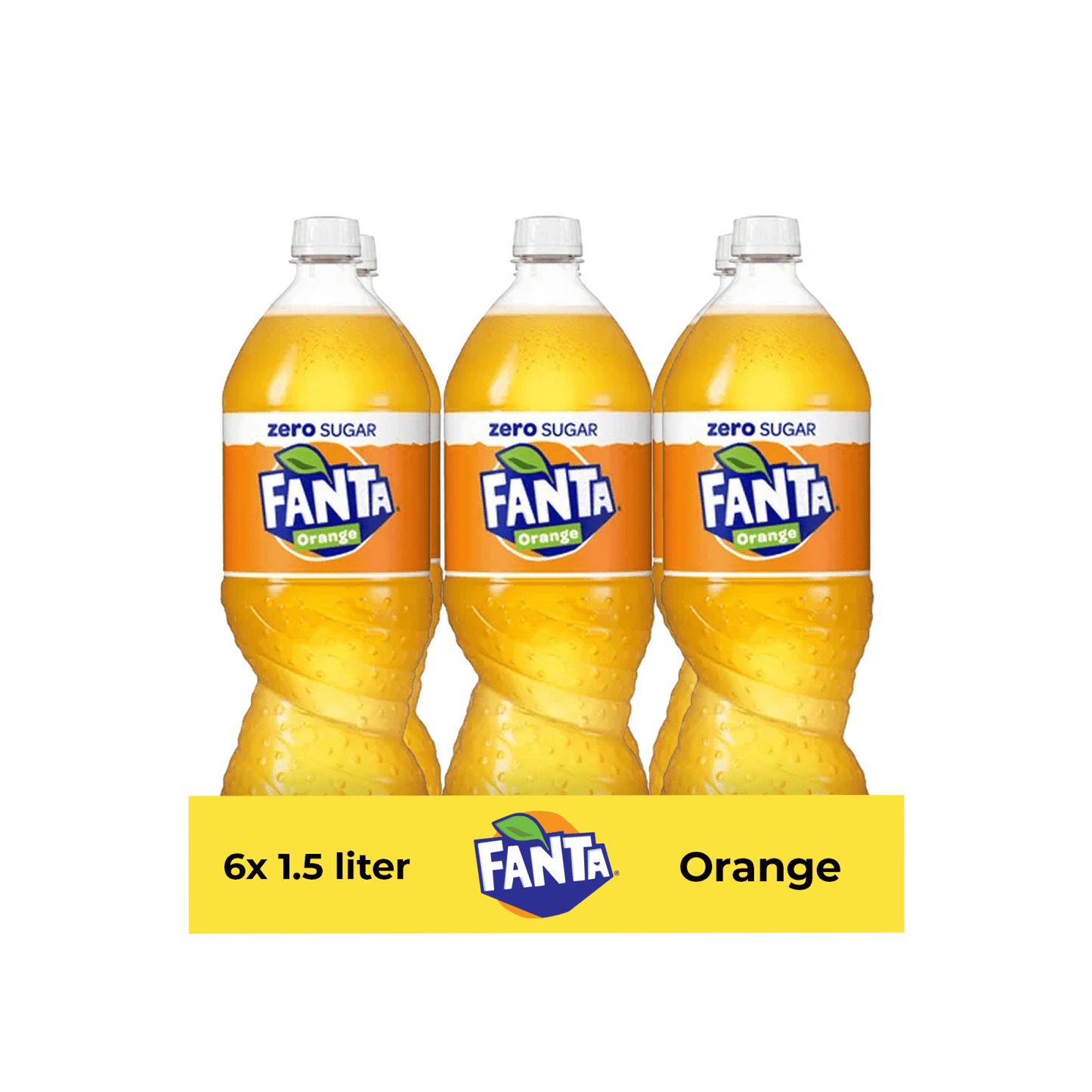 Tappo Fanta zero arancione (6x 1,5 litri)