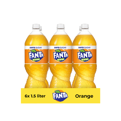 Tappo Fanta zero arancione (6x 1,5 litri)