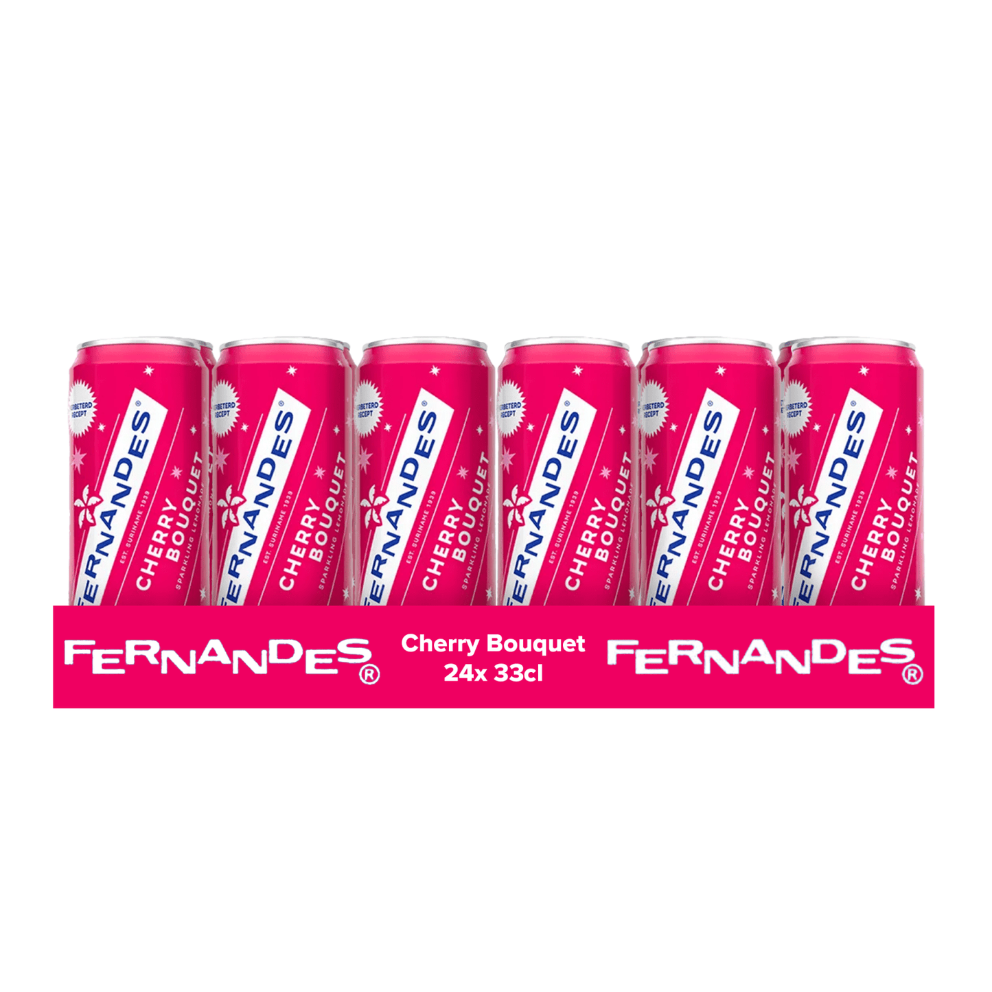 Fernandes cherry bouquet blik sleek (24x 33cl)