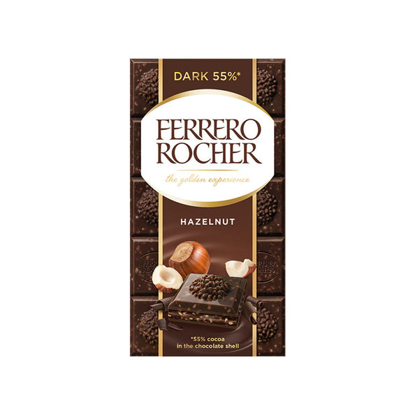 Pastilla Ferrero Rocher Avellana Oscura (8x 90gr)