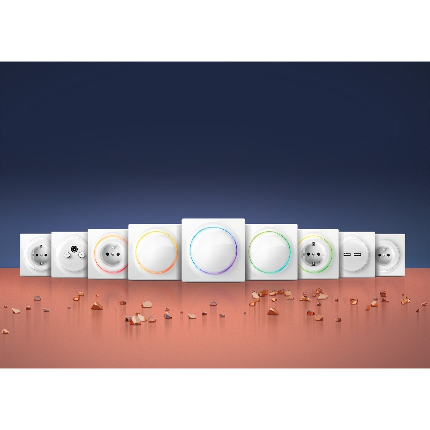 Salida Fibaro Walli Tipo F