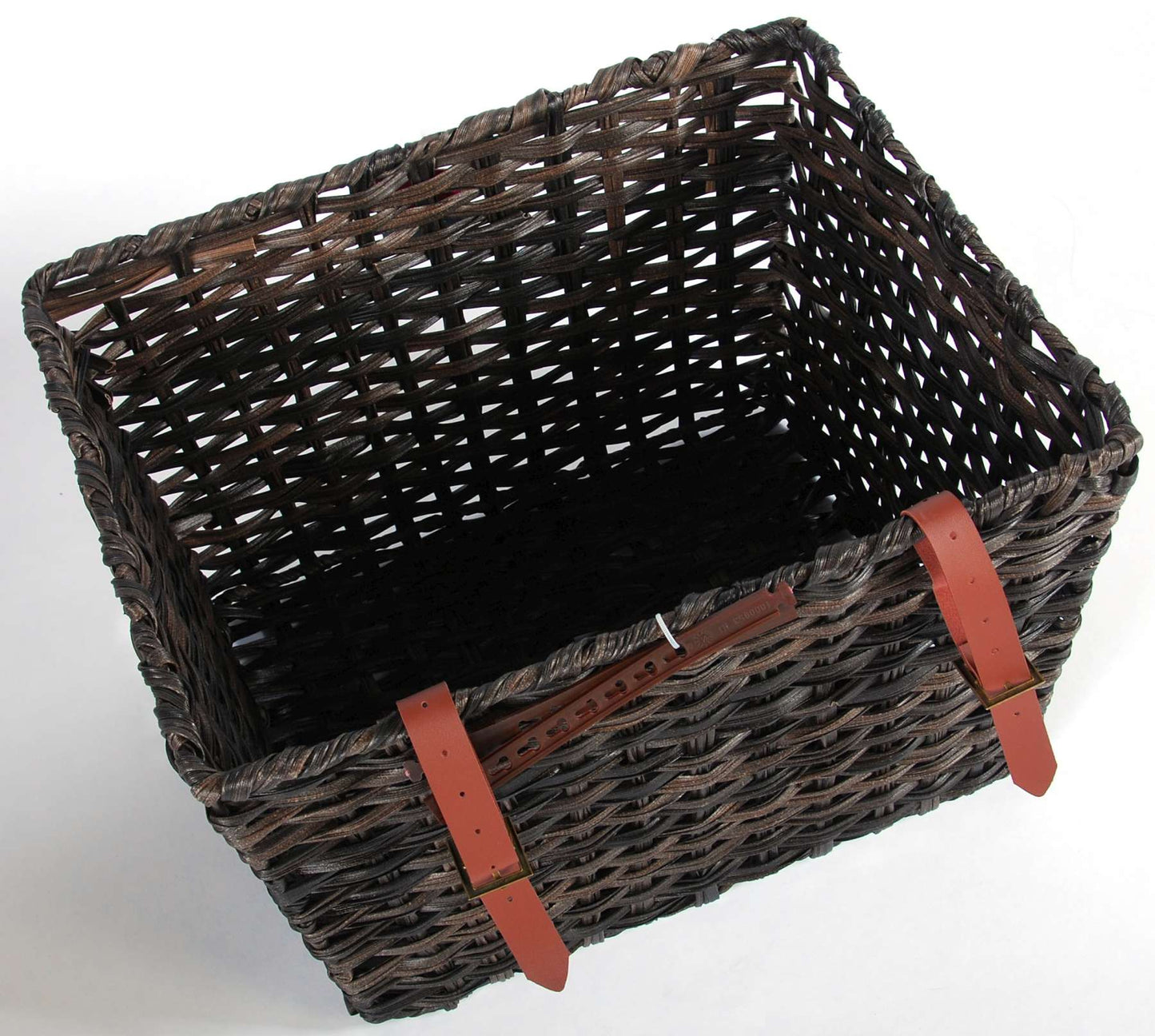 cesto in bicicletta junior marrone 30 litri