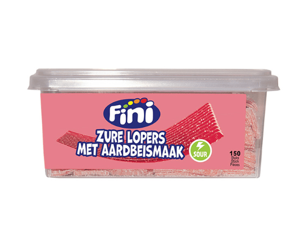 Tappetini Fini fragole acide (150 pezzi)