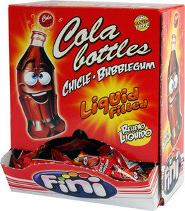 Fini liquid cola bottles gum (200 stuks)