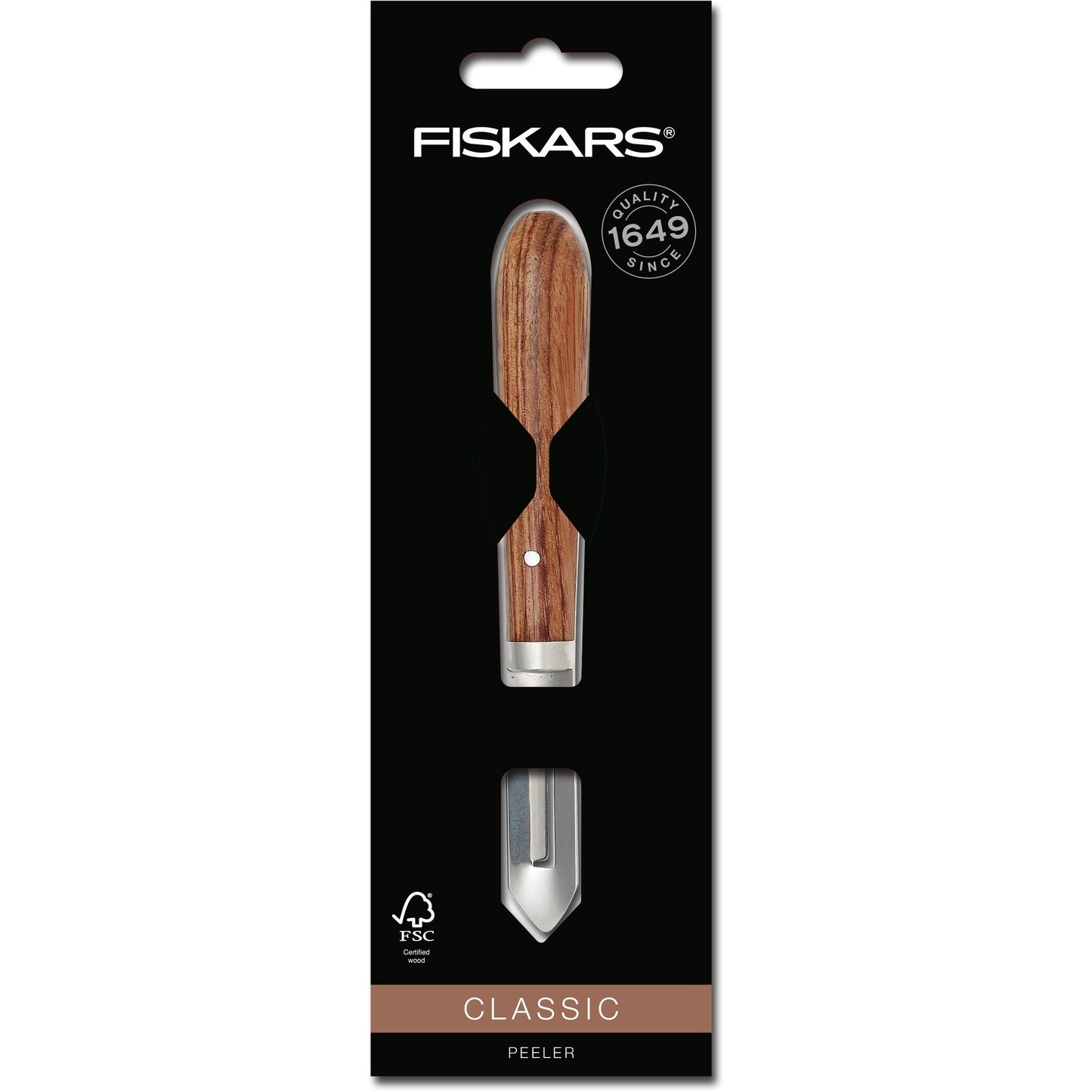Fiskars Pelapatate destro 5 cm