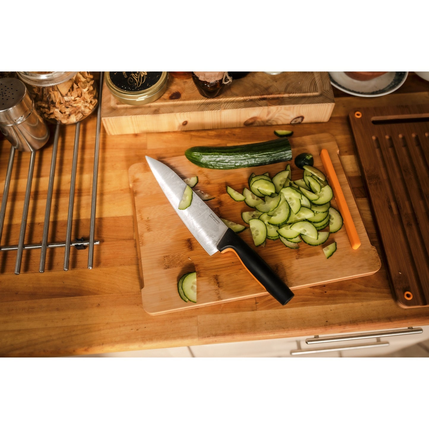 Fiskars Functional Form Cuchillo de cocinero grande 199 mm